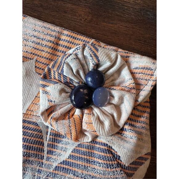 Fabric clutch bag - Picture 7 of 7